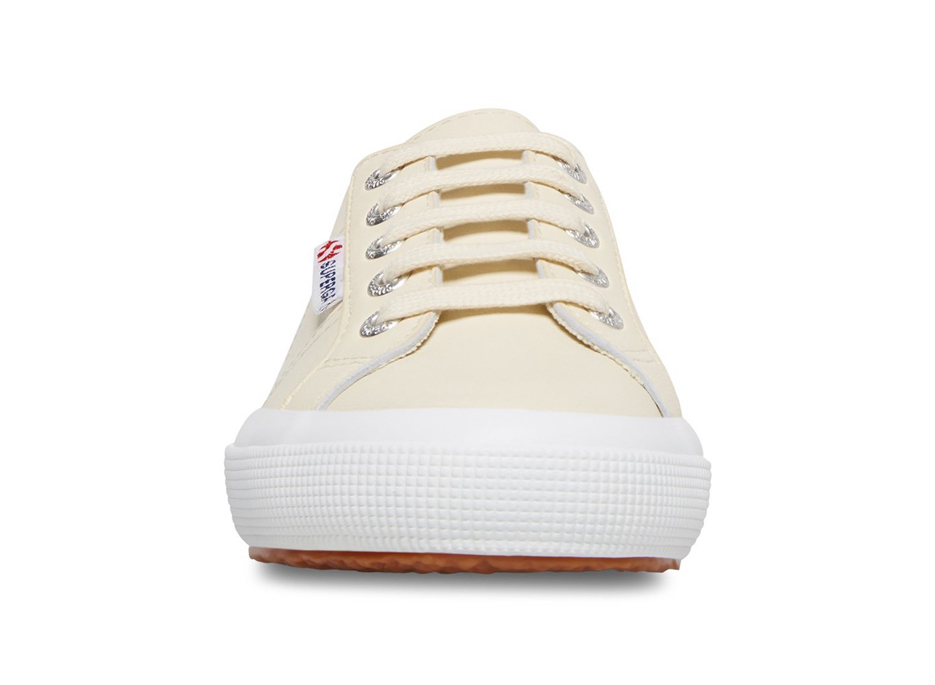 Zapatillas Superga Mujer Beige - 2750 Naplngcotu Cuero - 436891PCQ